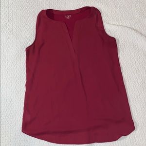 Burgundy blouse